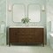 James Martin Vanities 60'' Double Vanity, Mid Century Walnut w/ 3 CM Eternal Marfil Quartz Top 485-V60D-WLT-3EMR - alternate 2